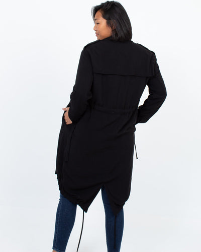 ALLSAINTS Clothing Small Lightweight Trench Coat