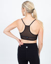 ALO Yoga Clothing Small Black Velvet Sports Bra