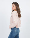 ALO Yoga Clothing Small Pink Pullover Sweatshirt
