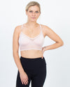 ALO Yoga Clothing Small Pink Velvet Sports Bra