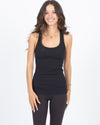 ALO Yoga Clothing XS Black Ribbed Tank