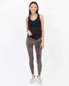ALO Yoga Clothing XS Black Semi-Sheer Tank