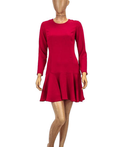 Amanda Uprichard Clothing Small "Hudson" Long Sleeve Mini Dress