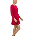 Amanda Uprichard Clothing Small "Hudson" Long Sleeve Mini Dress