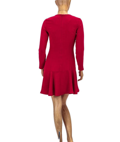 Amanda Uprichard Clothing Small "Hudson" Long Sleeve Mini Dress