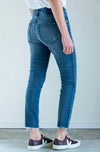 AMO Clothing Medium | US 28 "Stix Crop" Distressed Jeans