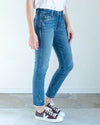 AMO Clothing Medium | US 28 "Stix Crop" Distressed Jeans