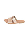 Ancient Greek Sandals Shoes Large | US 9 Metallic Strap Sandals