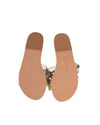 Ancient Greek Sandals Shoes Large | US 9 Sequined Sandals