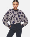 Anine Bing Clothing Medium "Raigh" Leopard Sweater
