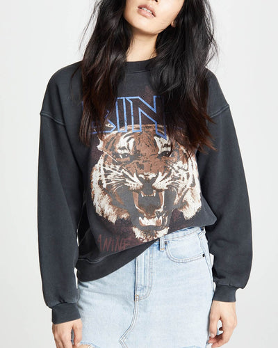 Anine Bing Clothing XS "Bing Tiger" Sweatshirt