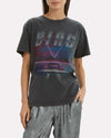 Anine Bing Clothing XS "Viper" Black T-Shirt