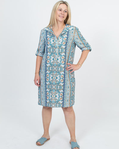 Antonio Melani Clothing Large | US 10 Printed Shift Dress