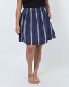 APIECE APART Clothing Large Striped Mini Skirt