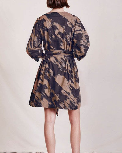 APIECE APART Clothing Medium "Baha Mini Tie" Dress