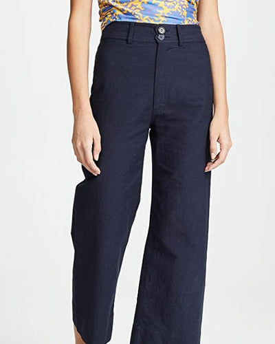 APIECE APART Clothing XS | US 2 Navy "Merida" Pants