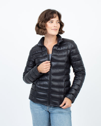 AQUA Clothing Small Black Puffer Jacket