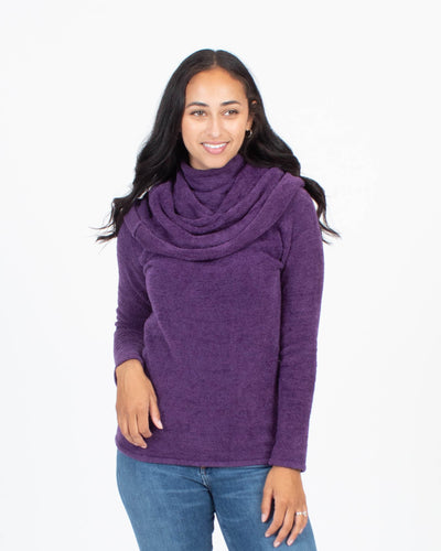 Athleta Clothing XS Long Sleeve Cowl Neck Turtleneck Sweater