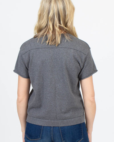 ATM Clothing Small Gray Knit Tee