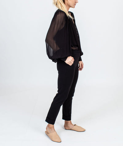 ATM Clothing Small | US 4 Mid-Rise Skinny Leg Trousers