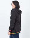 Aviator Nation Clothing Large AV Charcoal Hoodie