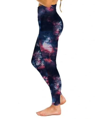 Aviator Nation Clothing Small "Hand Dyed High Rise Leggings"