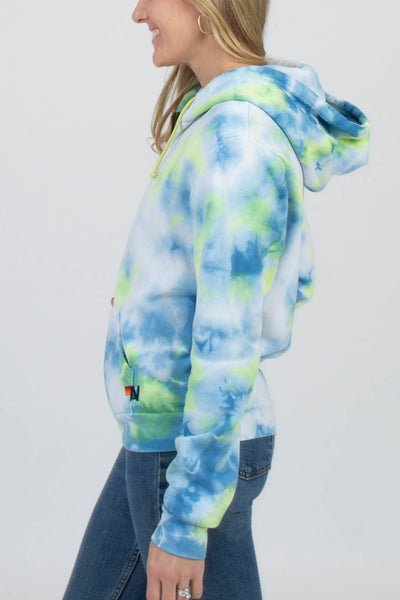 Aviator Nation Clothing Small Tie Dye Zip Hoodie
