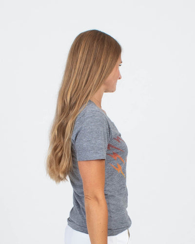 Aviator Nation Clothing Small V-Neck Graphic Tee