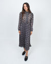 BA&SH Clothing XS | US 0 Printed Midi Dress