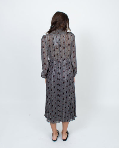 BA&SH Clothing XS | US 0 Printed Midi Dress