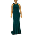 Badgley Mischka Clothing Small | US 4 T-Back Ruffle Maxi Dress