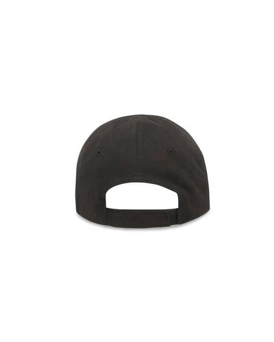 Balenciaga Accessories Large Black Logo Baseball Hat