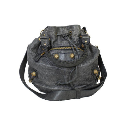 Balenciaga Bags One Size Balenciaga Motocross Classic Pompon Bag