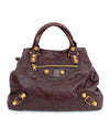 Balenciaga Bags One Size Brown Leather Shoulder Bag