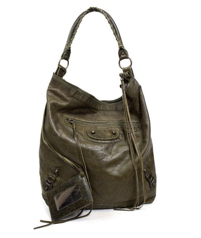 Balenciaga Bags One Size Motocross Classic Day Hobo Bag