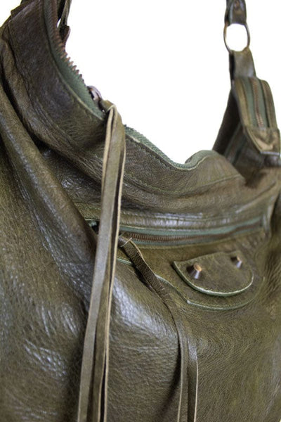 Balenciaga Bags One Size Motocross Classic Day Hobo Bag
