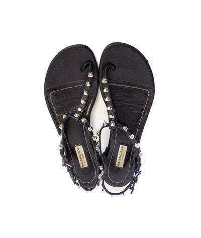 Balenciaga Shoes Medium | US 9 I IT 39 Studded T-Strap Sandals