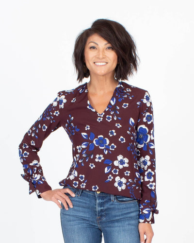 Banana Republic Clothing XS Floral Blouse