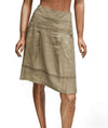 Barbara Bui Initials Clothing Medium | FR 40 I US 8 A-Line Metallic Skirt