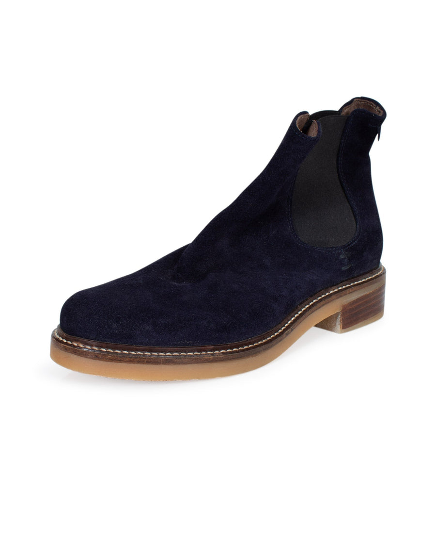 Barney's New York Shoes Medium | US 39 Navy Ankle Boots