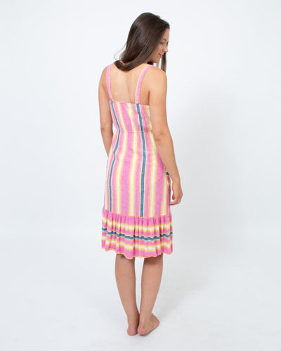 BB DAKOTA Clothing XS Striped Sleeveless Dress