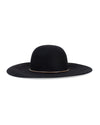 BCBG Max Azria Accessories One Size Black Wide Brim Hat