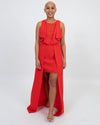 BCBG Max Azria Clothing Small | US 4 Red High Low Dress