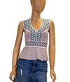 BCBG Max Azria Clothing XS "Alonya" Knit Peplum Top