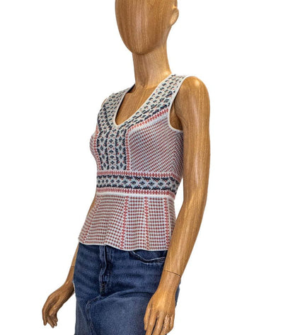 BCBG Max Azria Clothing XS "Alonya" Knit Peplum Top