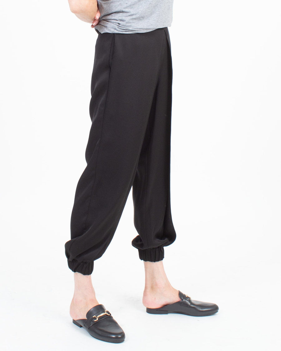 BCBG Max Azria Clothing XXS Black Jogger Pants