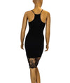 BCBG Max Azria Clothing XXS Black Racer Back Dress