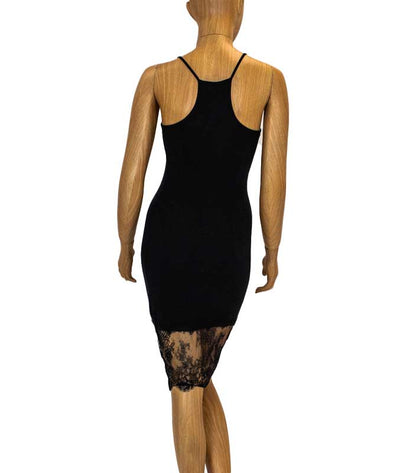 BCBG Max Azria Clothing XXS Black Racer Back Dress