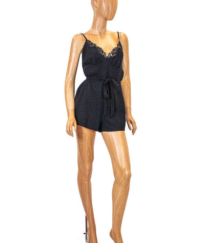 BCBG Max Azria Clothing XXS "Jackie" Spaghetti Strap Lace Bodice Romper