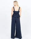 BCBG Max Azria Clothing XXS Navy Wide Leg Jumpsuit